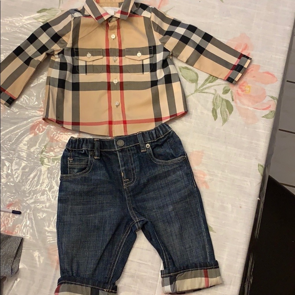 Baby boy Burberry outfit